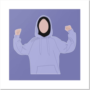 Strong Muslim Woman Posters and Art